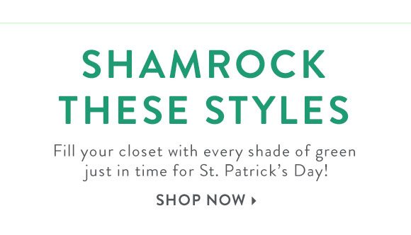 St. Patrick's Day - Shop Now