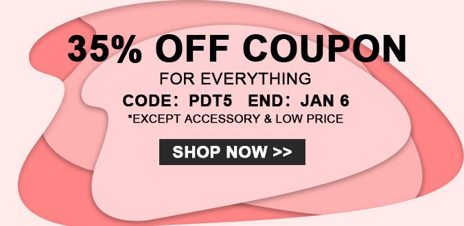 35% OFF Coupon For Everything 