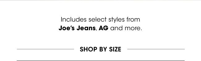 SHOP BY SIZE
