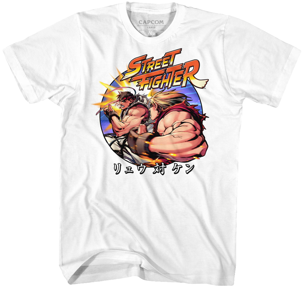 Japanese Street Fighter T-Shirt