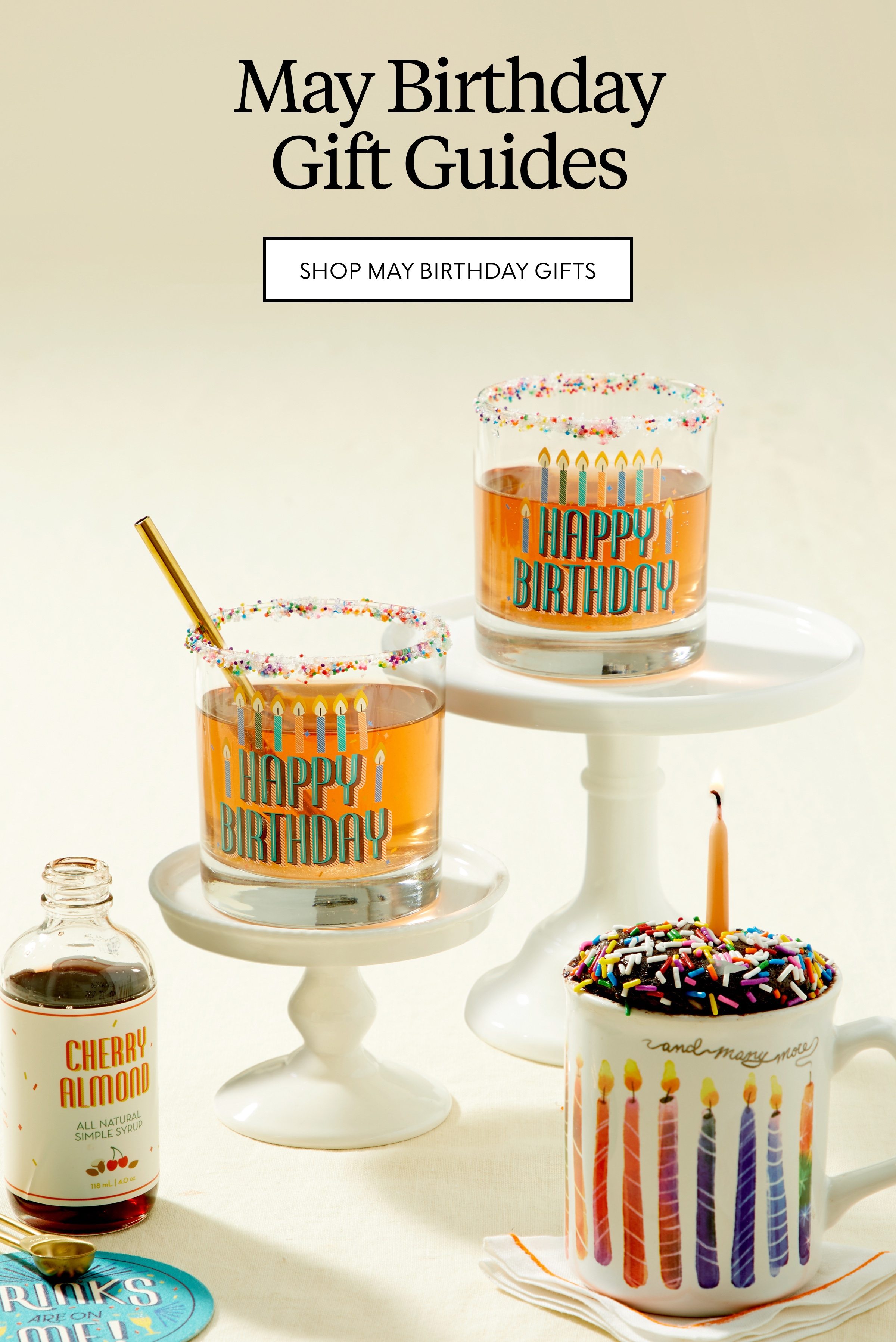May birthday gift guide. Shop birthday gifts
