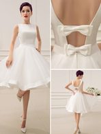 1950's Short Wedding Dresses