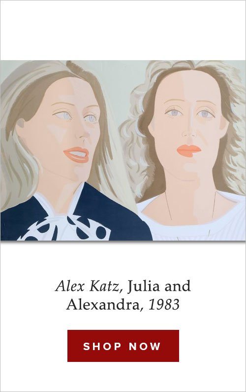 Alex Katz, Julia and Alexandra, 1983