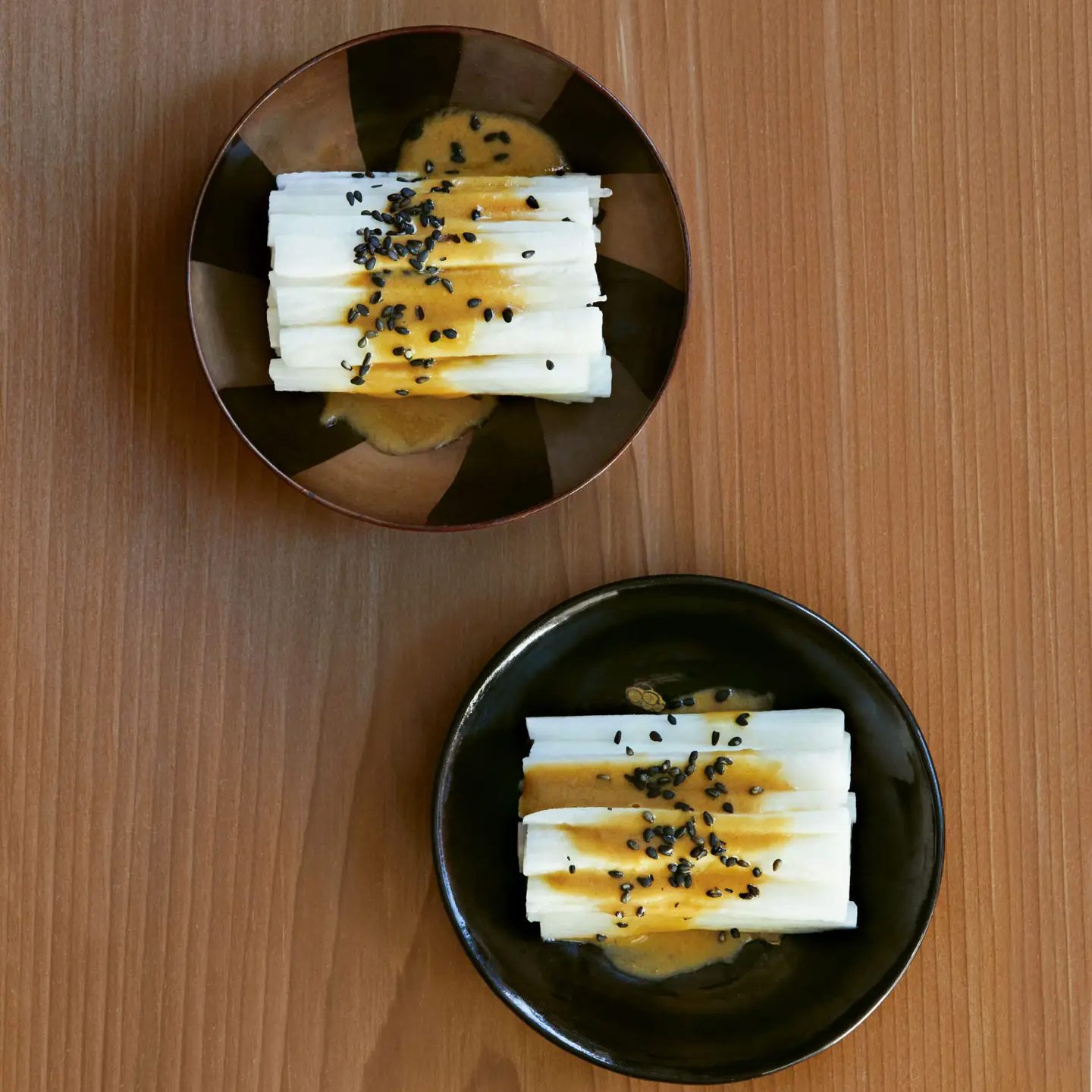 Mountain Yam with Vinegared Sesame Sauce