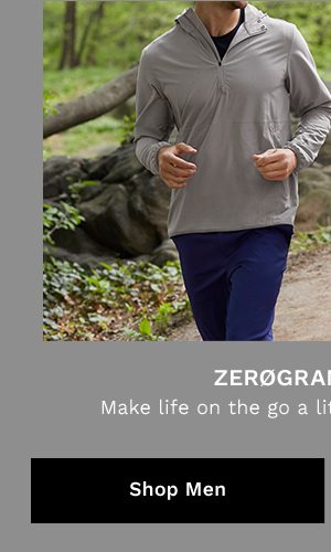 ZEROGRAND Anorak | Make life on the go a little more extraordinary. | Shop Men