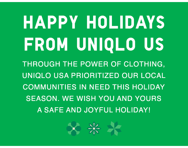 HERO - HAPPY HOLDAYS FROM UNIQLO US