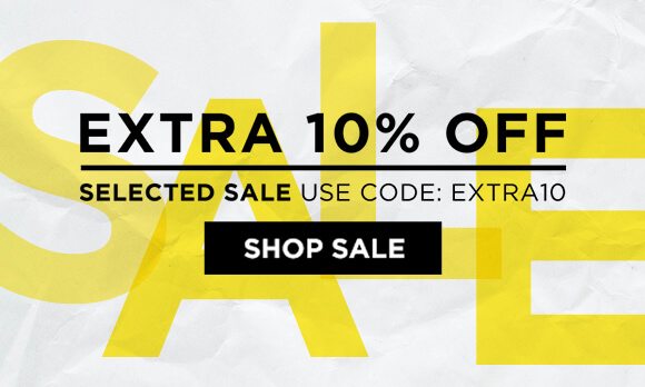 Extra 10% off selected SALE