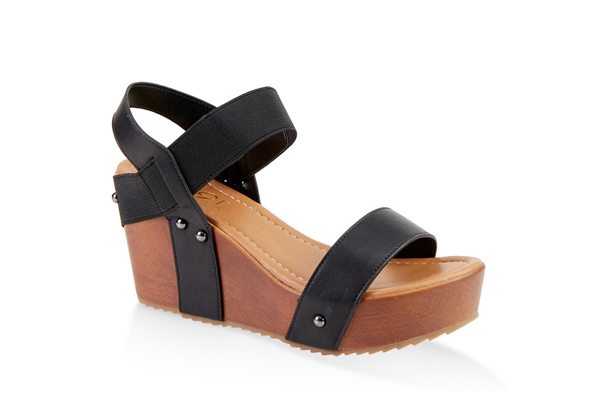 Wooden Wedge Sandals