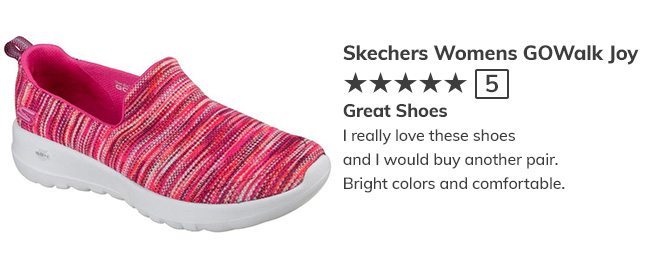 Skechers Womens GOWalk Joy - 5 Star Review - Great Shoes