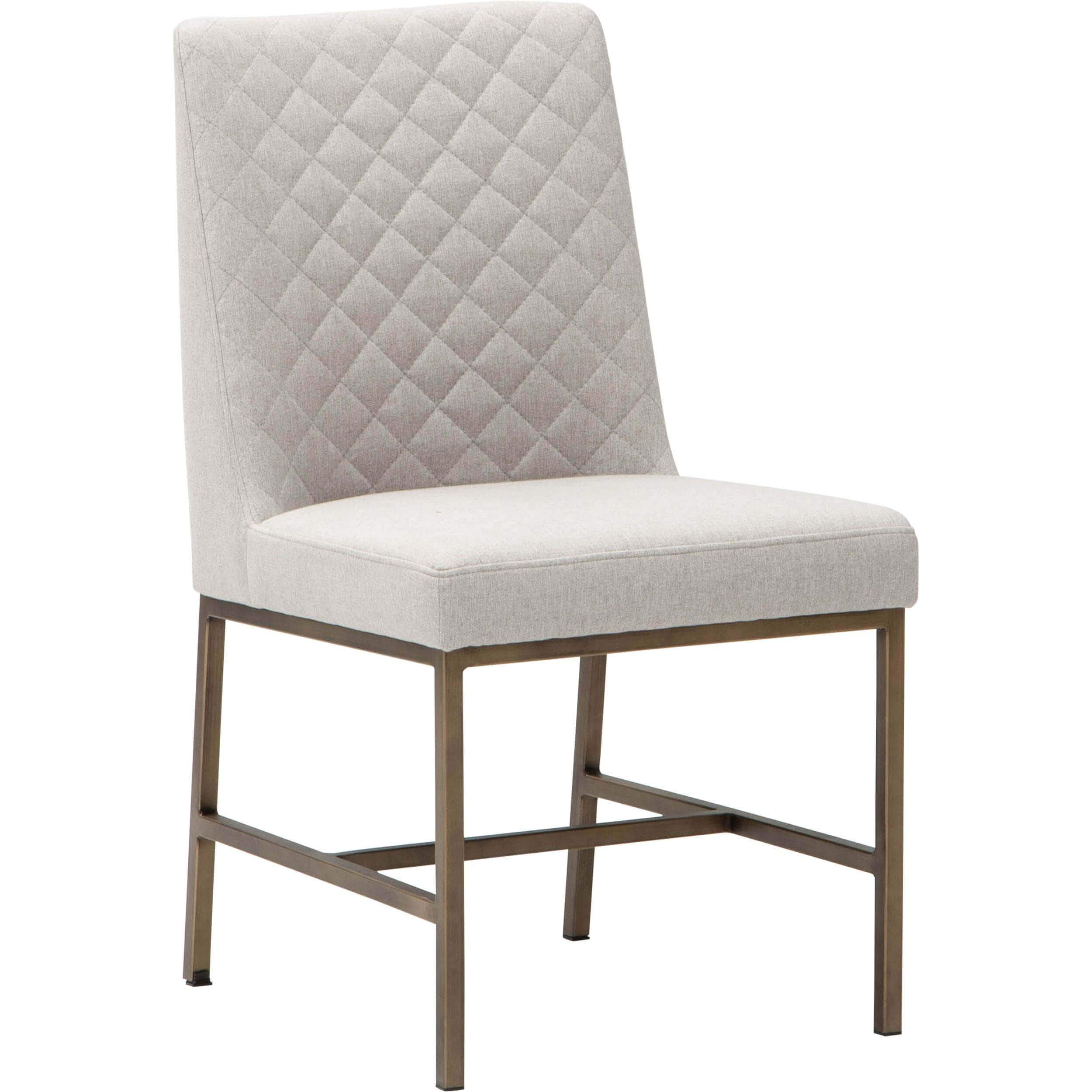 Zachary Dining Chair, Sunday Silver