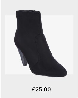 Black ankle boots