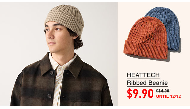 PDP2 - HEATTECH RIBBED BEANIE