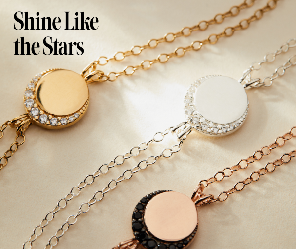 Shine Like the Stars | Shop the Crescent Moon Chain Bracelet