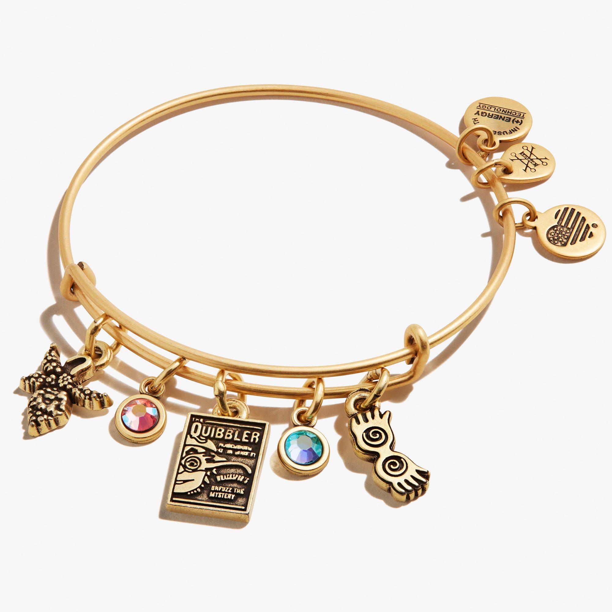 Image of Harry Potter™ Luna Lovegood Multi-Charm Bangle