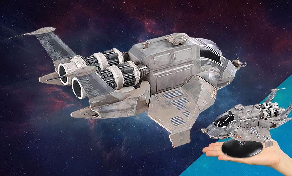 Modern Raptor Battlestar Galactica Ships Model (Eaglemoss)