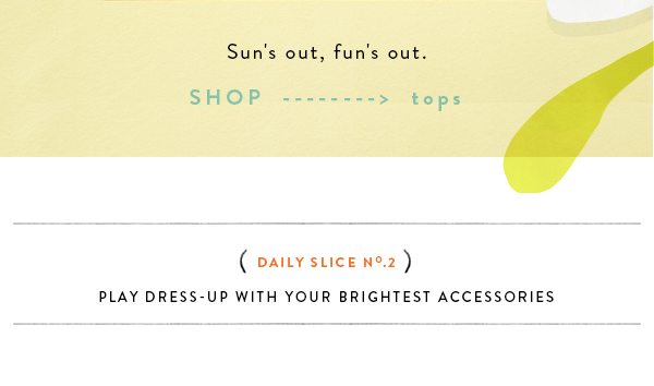 Shop tops.