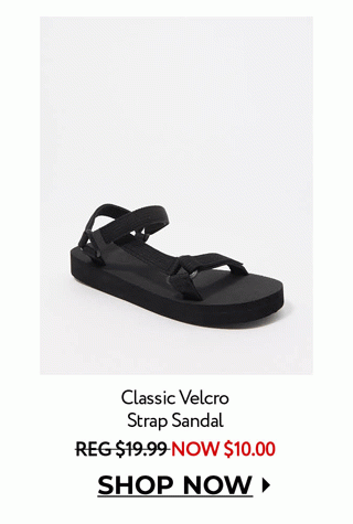 Classic Velcro Strap Sandal 