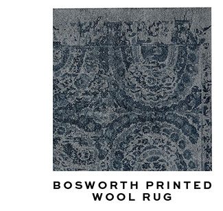 BOSWORTH PRINTED WOOL RUG