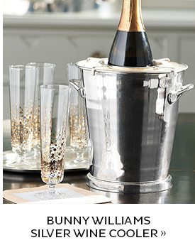 Bunny Williams Silver Wine Cooler