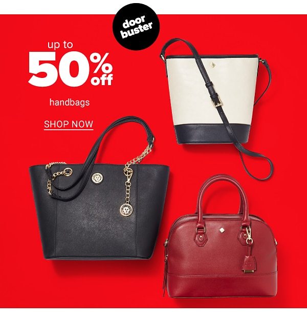 Up to 50% off Handbags - Shop Now