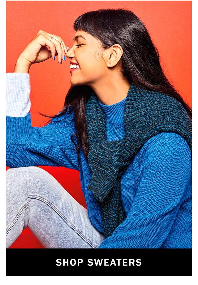 SHOP SWEATERS