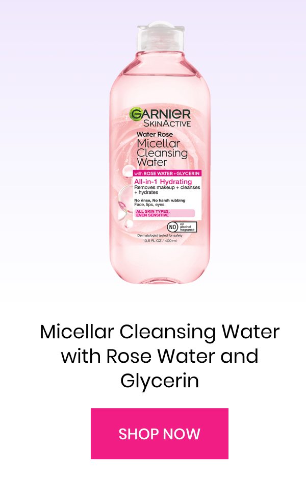 Garnier Micellar Water with Rose Water and Glycerin