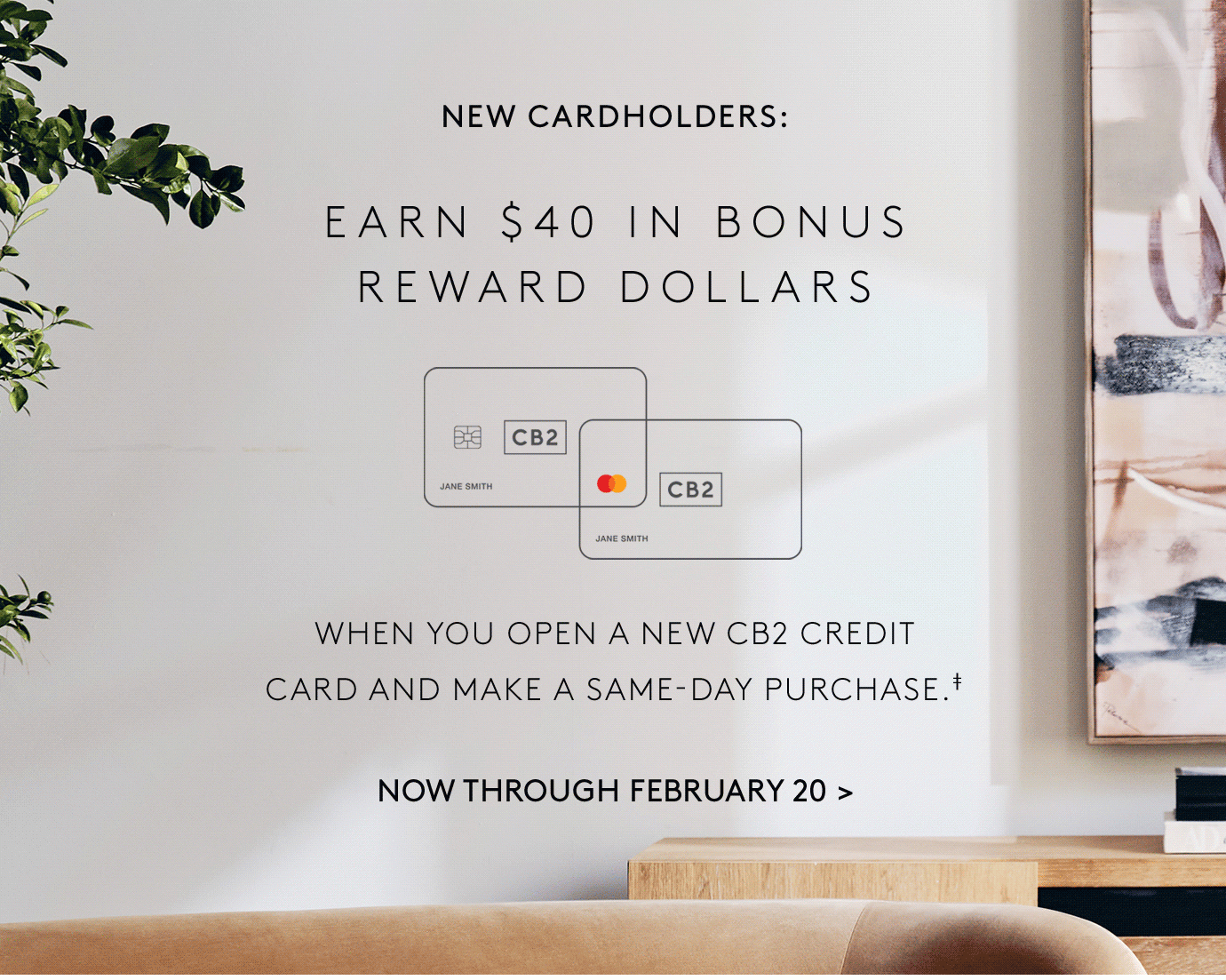Earn $40 in bonus reward dollars