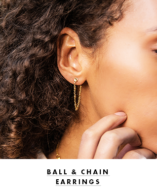 Ball and Chain Earrings