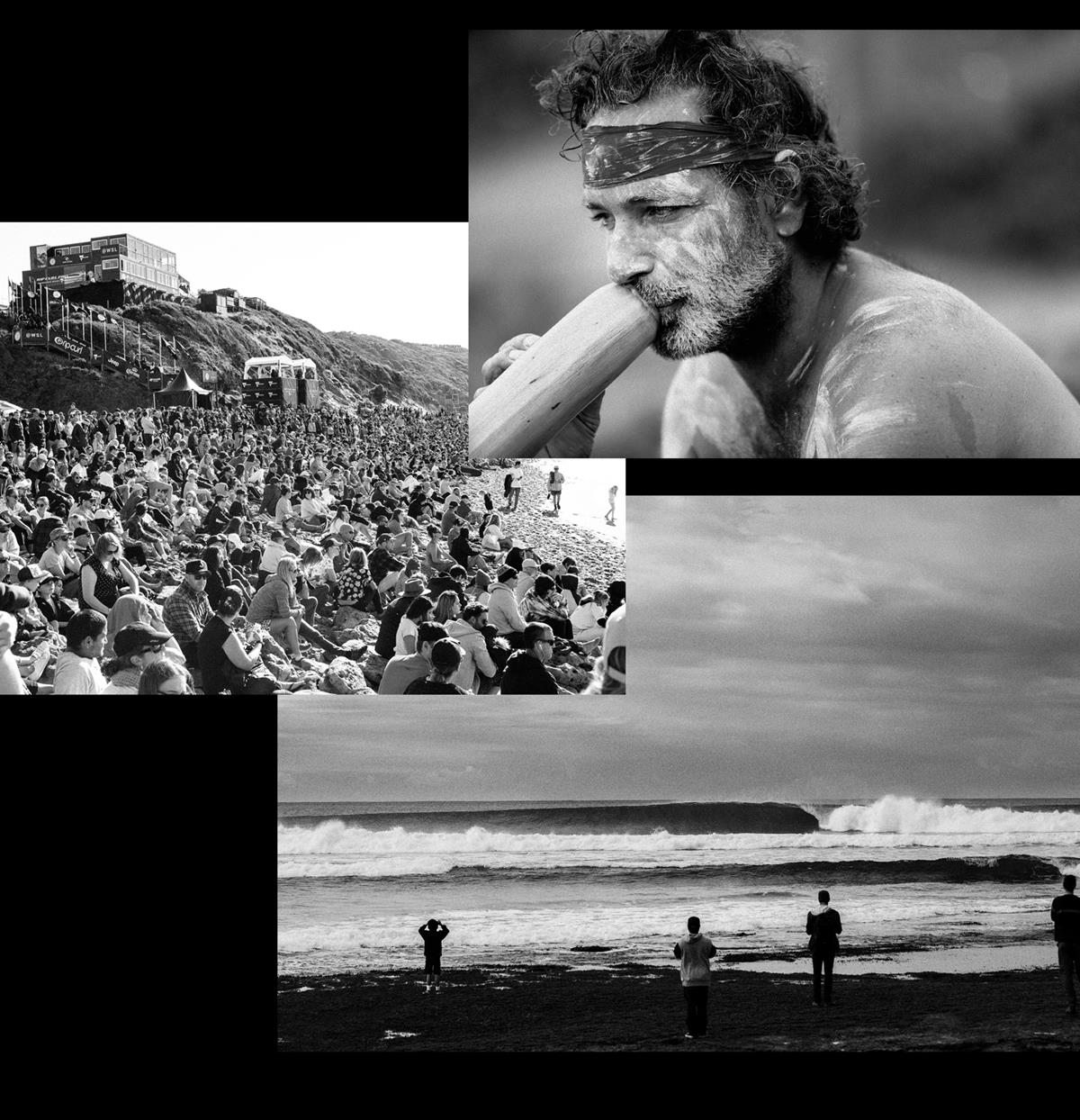 Bells Beach History Collage