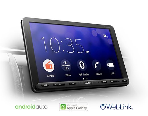 AX8000 8.95" Media Receiver | androidauto | Works with Apple CarPlay | WebLink®