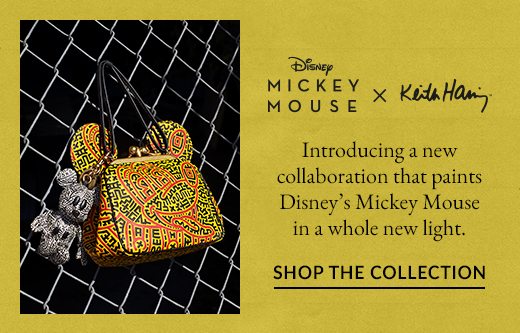 Mickey Mouse x Keith Haring. Introducing a new collaboration that paints Disney's Mickey Mouse in a whole new light. SHOP THE COLLECTION