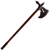 15th Century French Black Battle Axe