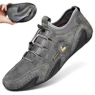 Men Soft Driving Leather Shoes