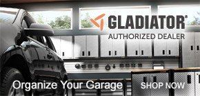 Organize your garage with Gladiator