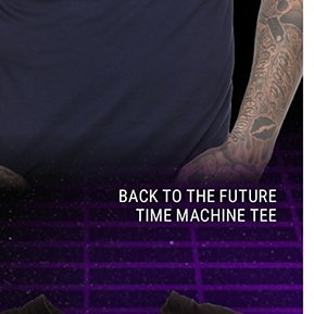 Back to the Future Time Machine Tee