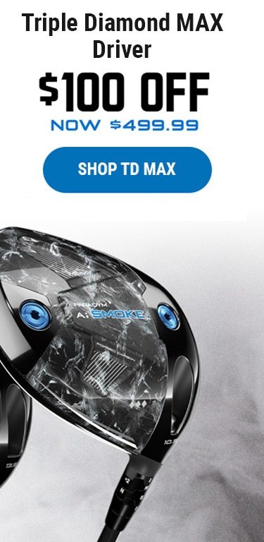 Paradym Ai Smoke Triple Diamond MAX Driver | $100 Off | Now $499.99 | Shop Now