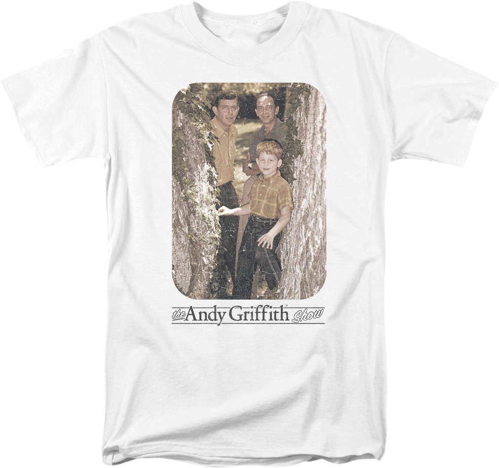 Andy Barney Opie Andy Griffith Show T-Shirt