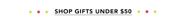 shop gifts under $50