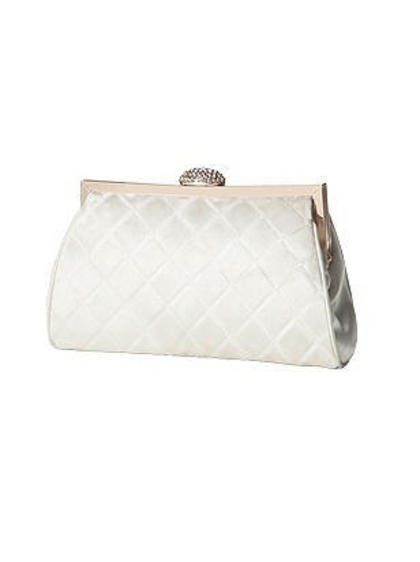 Quilted Olivia Clutch with Jeweld Clasp