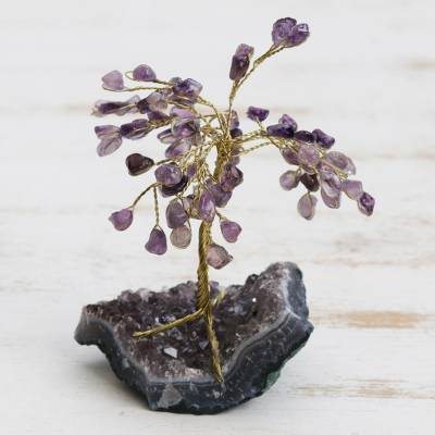 'Little Tree' Gemstone Sculpture