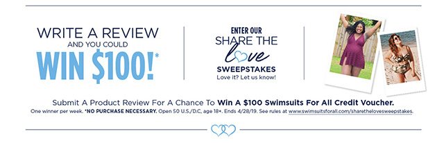 Enter Our Share The Love Sweepstakes