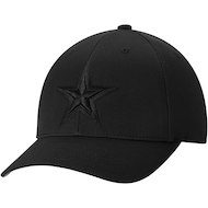 Men's Black Dallas Cowboys Total Tonal Star Flex Hat