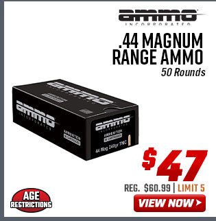 Ammo, Inc. .44 Magnum Range Ammo