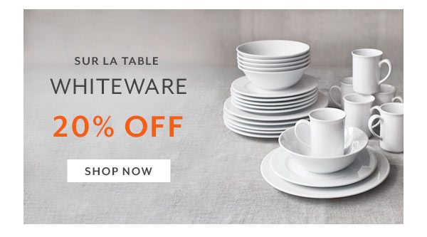 Sur La Table Whiteware