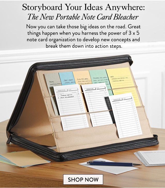 Shop Portable Note Card Bleacher