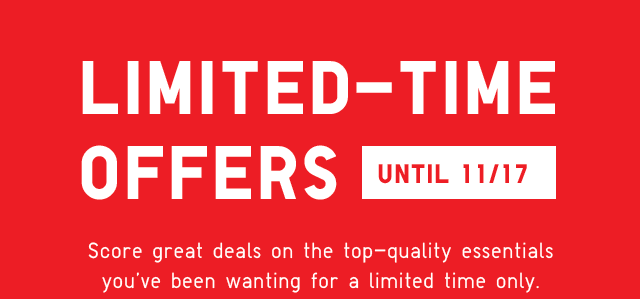 LTO BANNER - LIMITED-TIME OFFERS UNTIL 11/17