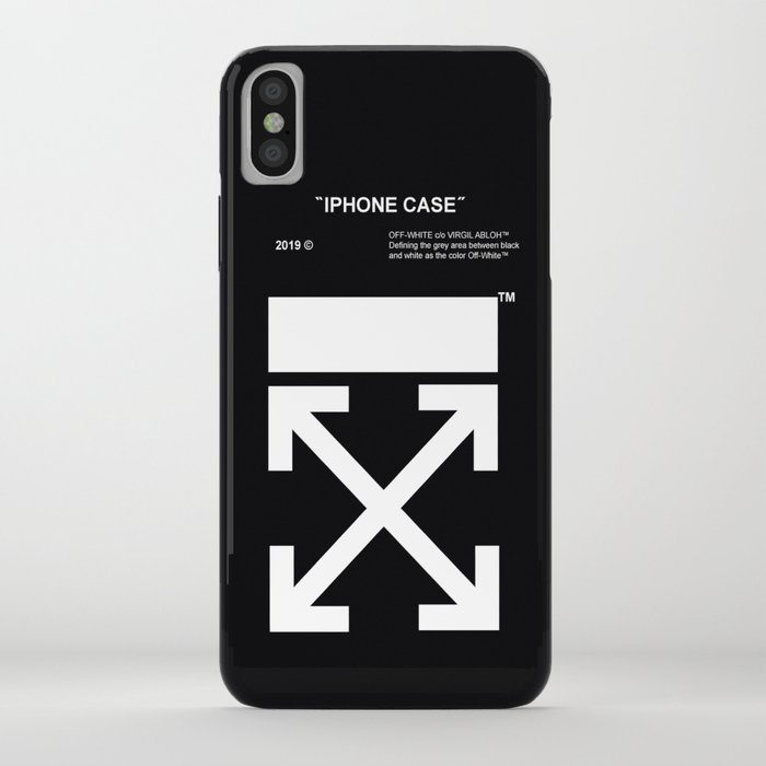 OFF WHITE IPHONE CASE