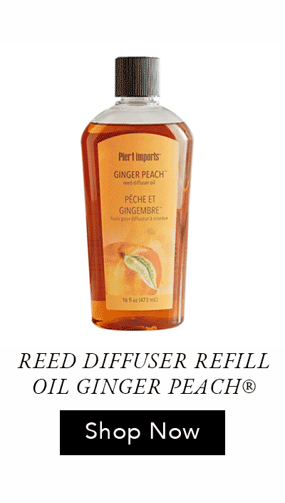 Pier 1 Reed Diffuser Refill Oil Ginger Peach® 16oz