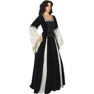 Dark Blue Fair Maidens Gown