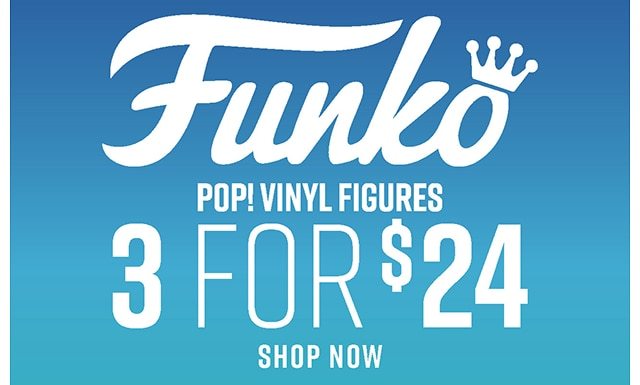 Funko Pop Vinyls 3 for $24